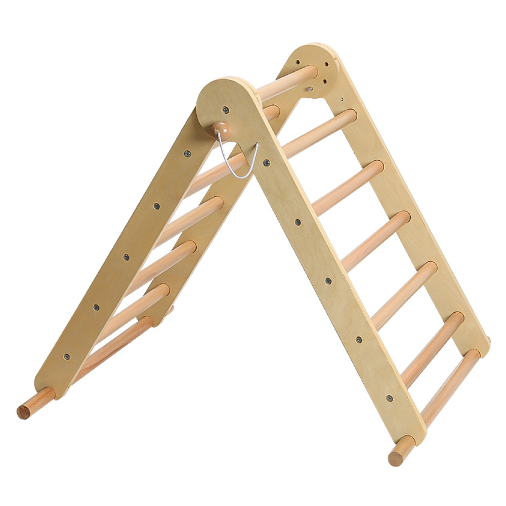 Montessori Piklerovej trojuholník 3v1, prírodná/mix farieb, OPRIN