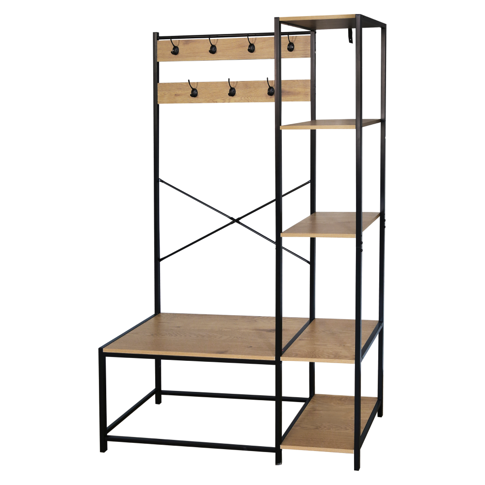 Fogas, fekete/tölgy, BERDY