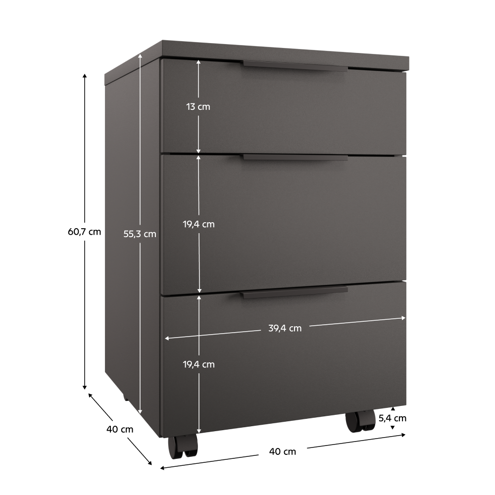 Kontajner, antracit, ADAPO ADP06