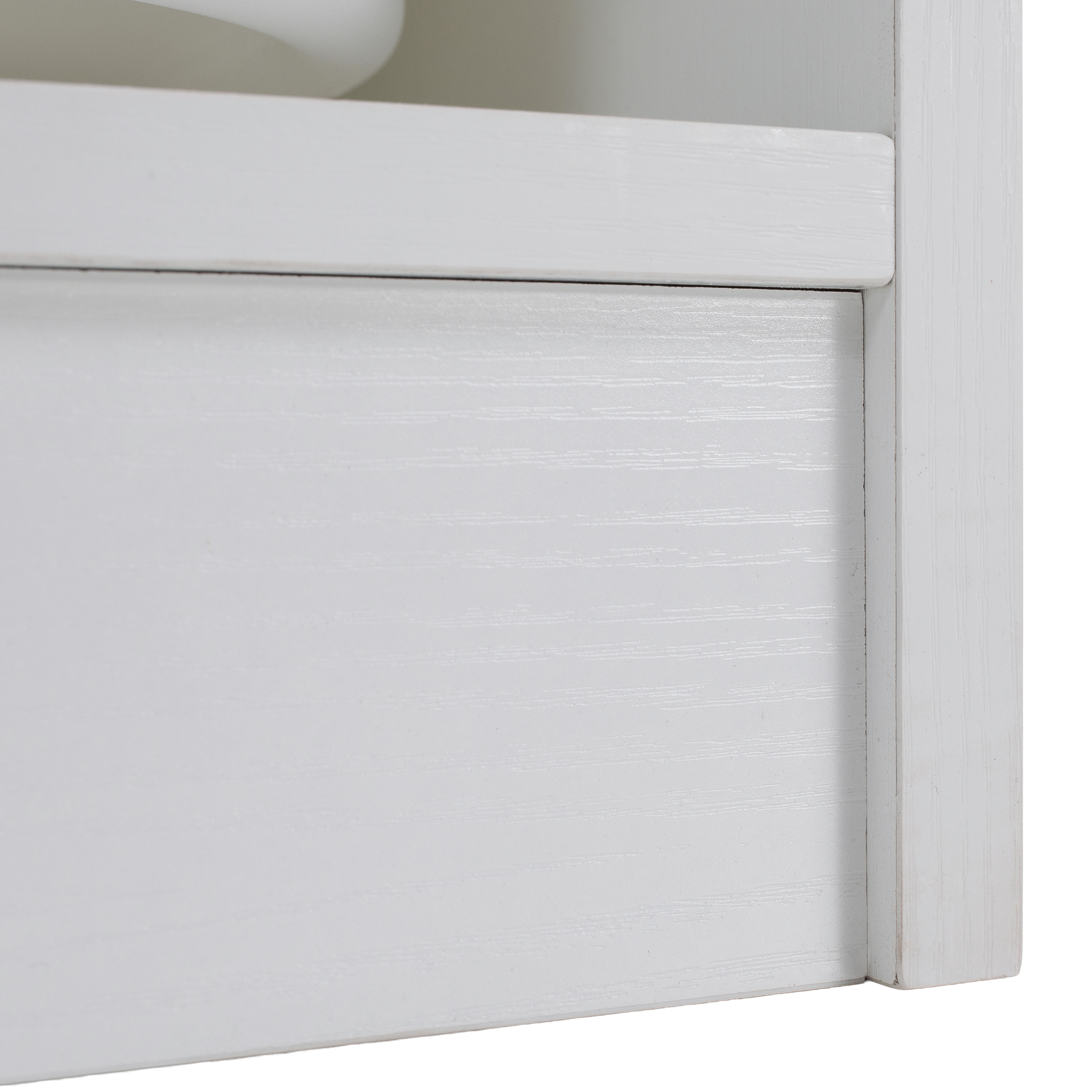 Rendszerező tárolódobozokkal, fehér, TRIMAL Rendszerező tárolódobozokkal, fehér, TRIMAL