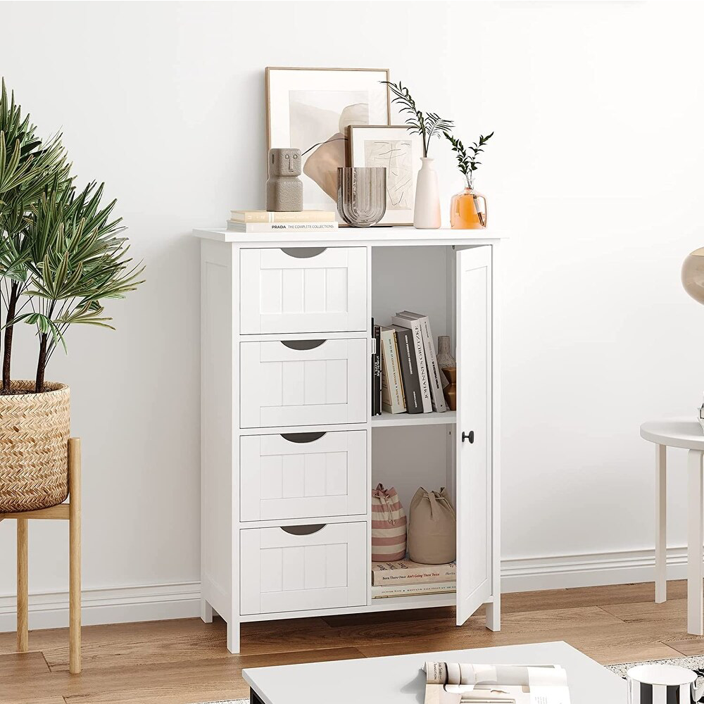 Szekrény/polcállvány, fehér, STORMI Szekrény/polcállvány, fehér, STORMI