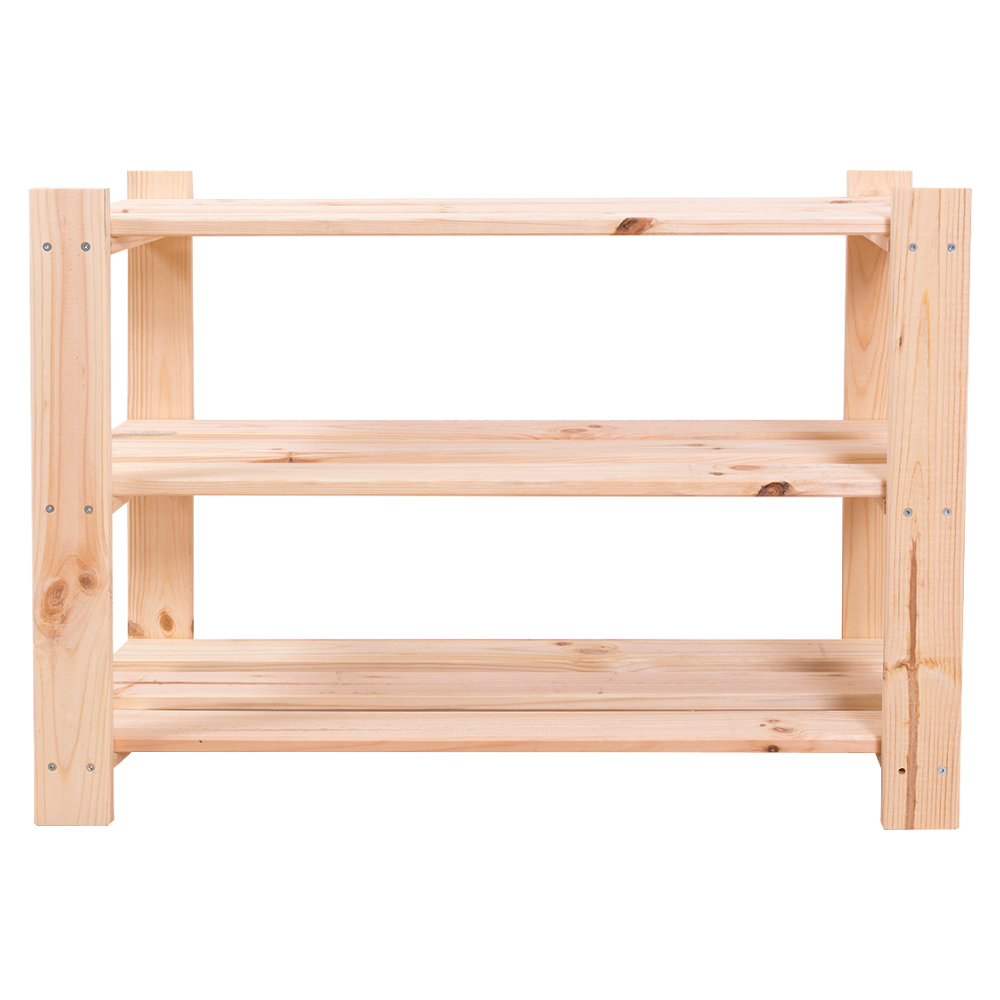 Polcállvány, természetes, fenyő, SIMU 550 Polcállvány, természetes, fenyő, SIMU 550