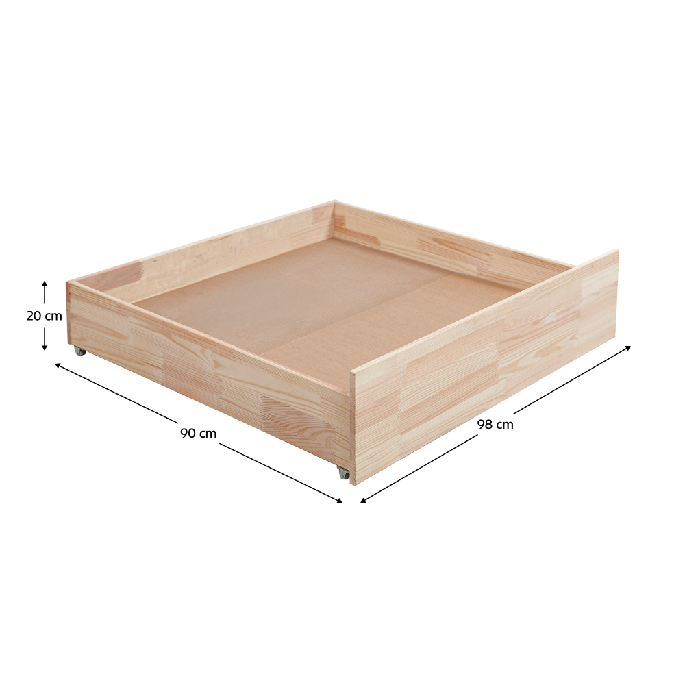 Tárhely ágy alá, lucfenyő, BENY Tárhely ágy alá, lucfenyő, BENY