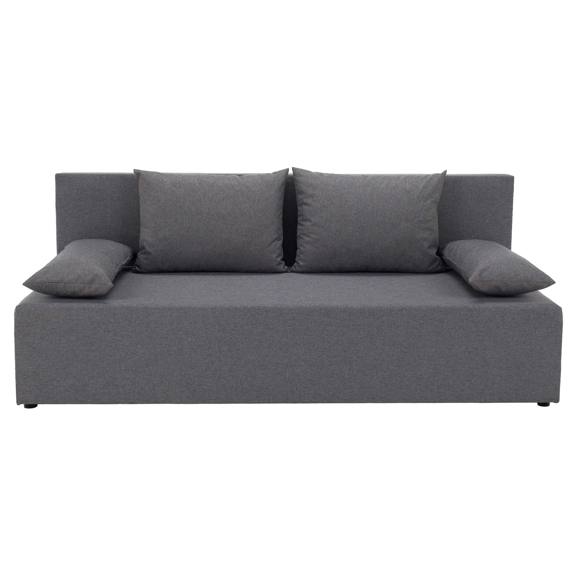 Kihúzható heverő, világosszürke, EUGI Kihúzható heverő, világosszürke, EUGI