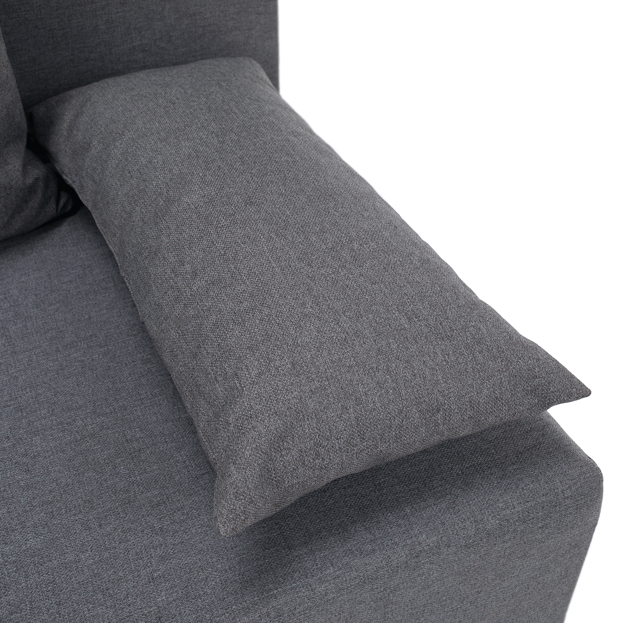 Kihúzható heverő, világosszürke, EUGI Kihúzható heverő, világosszürke, EUGI