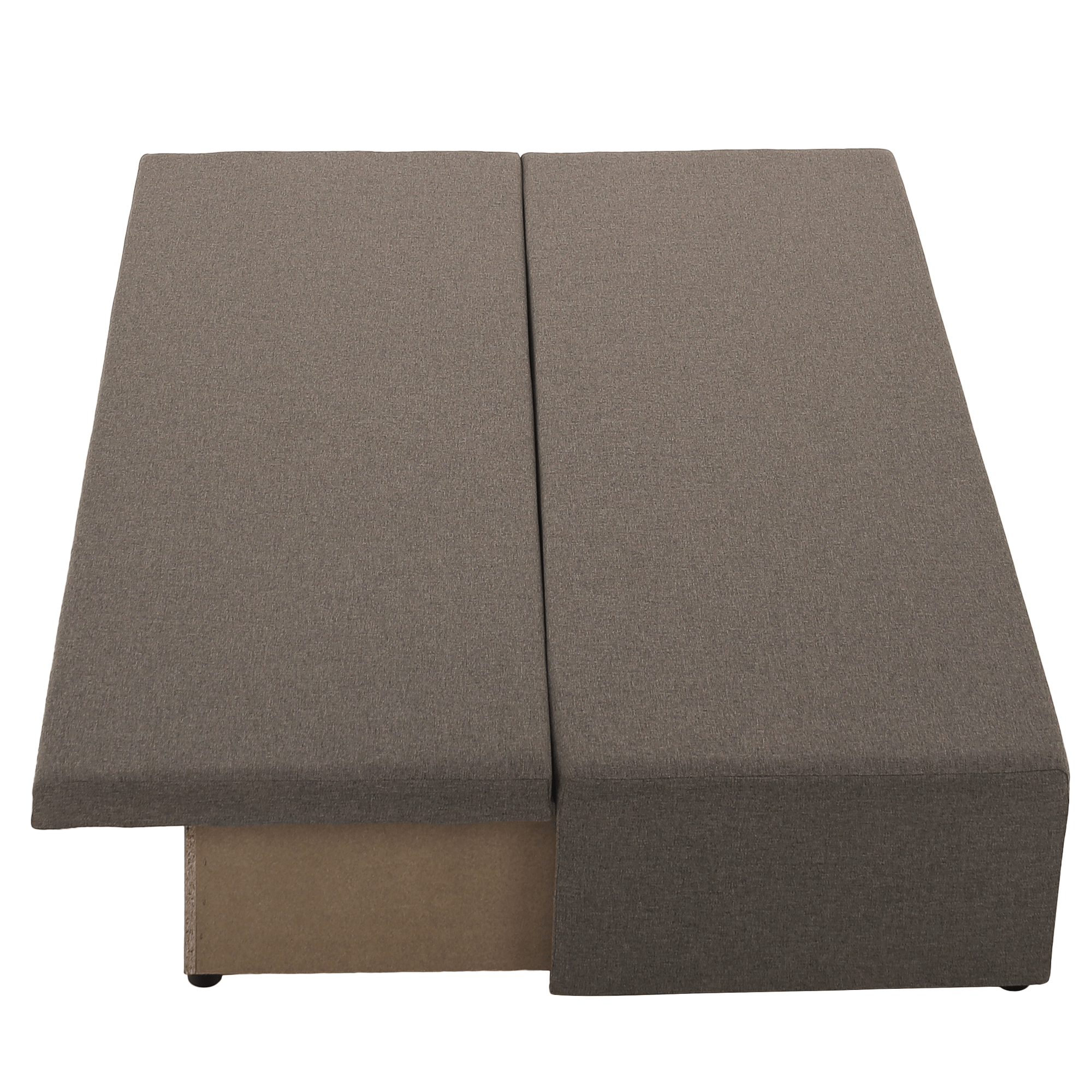 Kihúzható heverő, barna, EUGI Kihúzható heverő, barna, EUGI