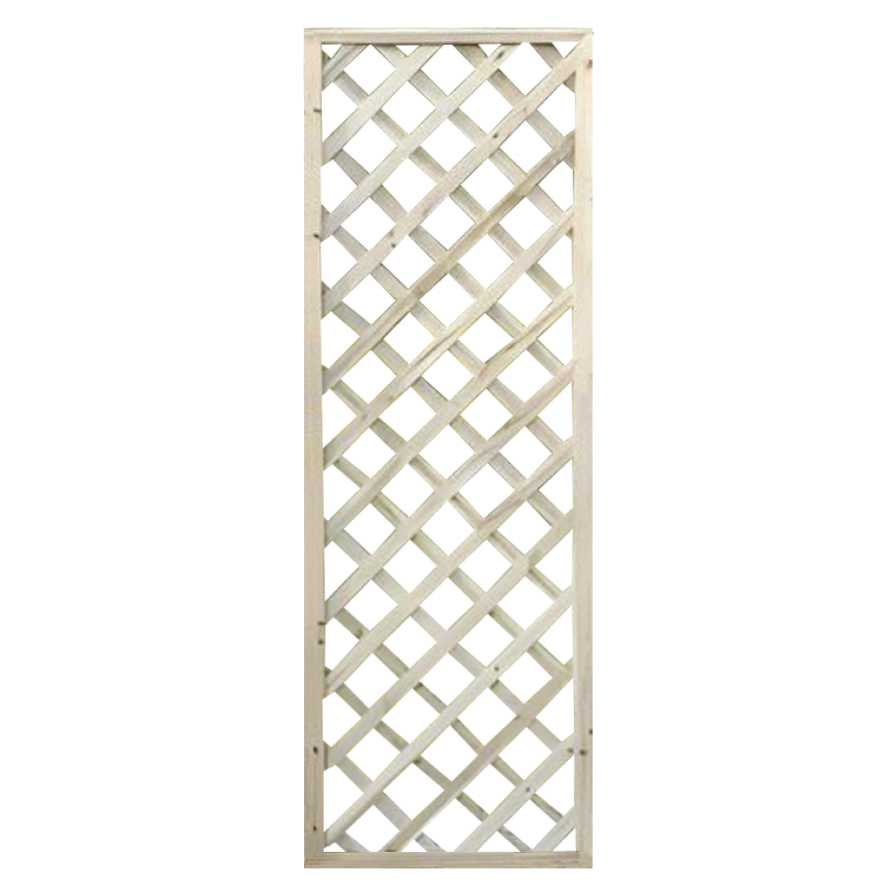 Mřížková zástěna, přírodní, dřevo, 60x120 cm, KALIFE TYP 1 RP1, rozbalené zboží