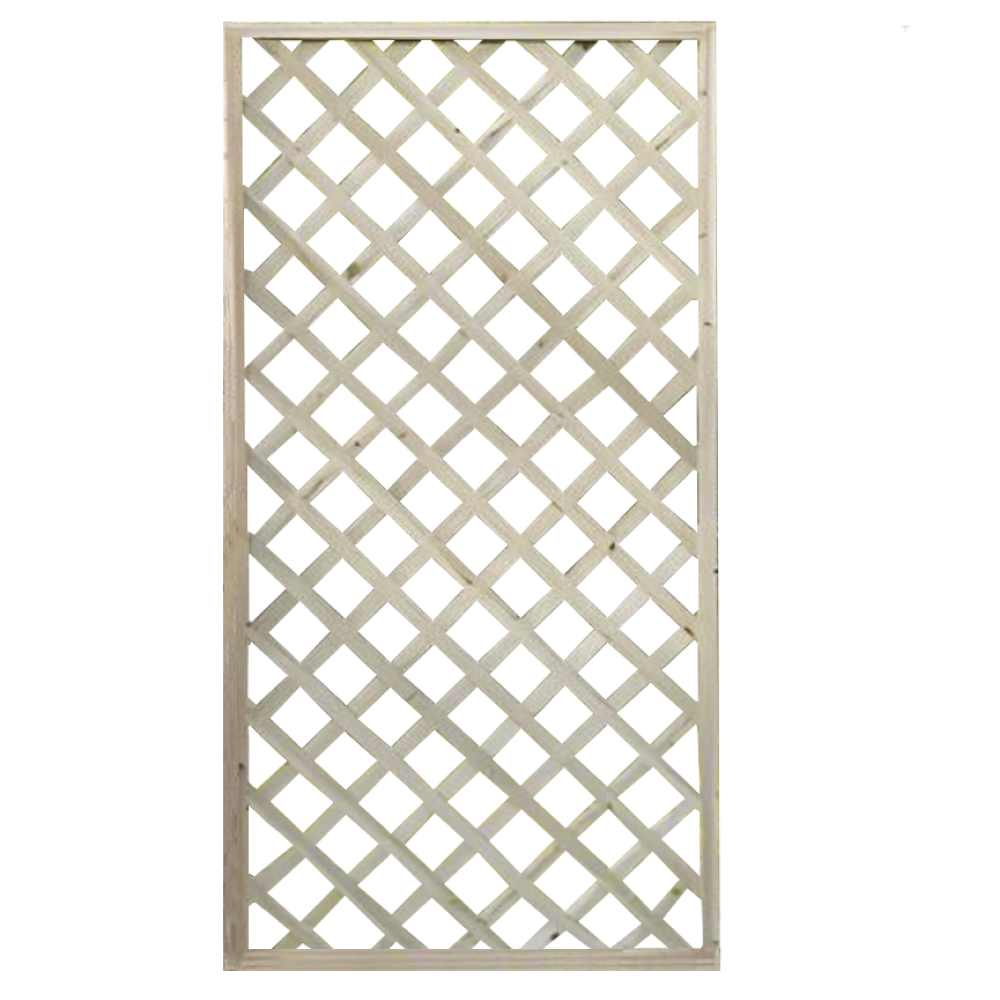 Mřížková zástěna, přírodní, dřevo, 90x150 cm, KALIFE TYP 3 RP1, rozbalené zboží