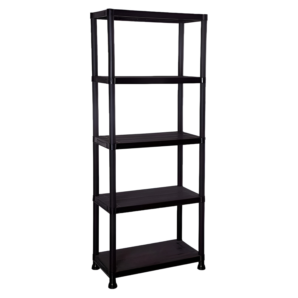 Polcállvány, fekete, ROMEN