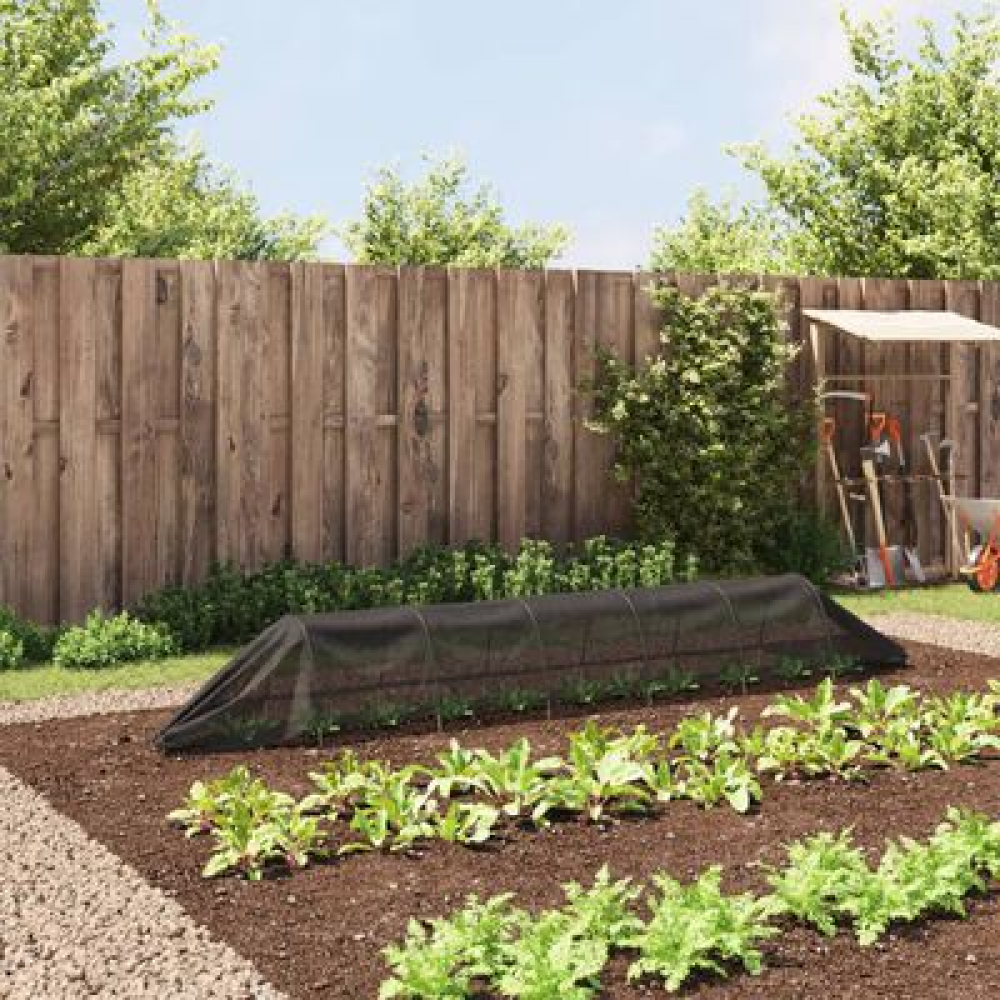 Ochranný tunel, sieťovina, čierna, 300x45 cm, MORETO TYP 1