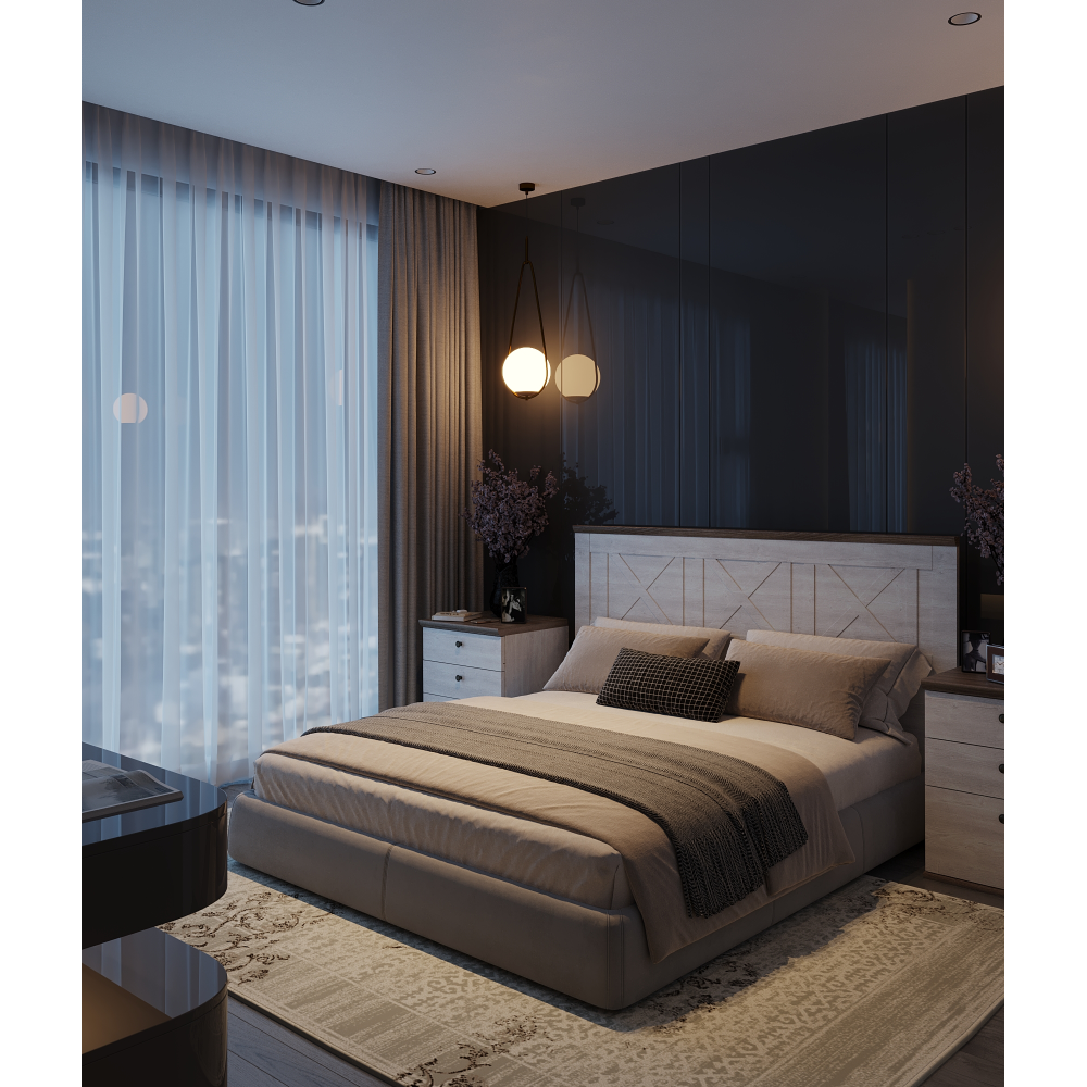 Skriňa, borovica canyon/dub sonoma trufel, TEINA SZF5D