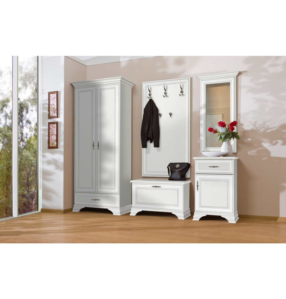 Előszobai szett, alpesi fehér, jobbos, KENTAK PPK110P Előszobai szett, alpesi fehér, jobbos, KENTAK PPK110P