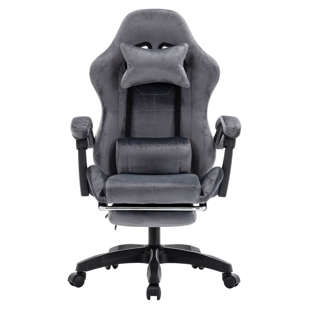 Kancelárske/herné kreslo, sivá, LOPES