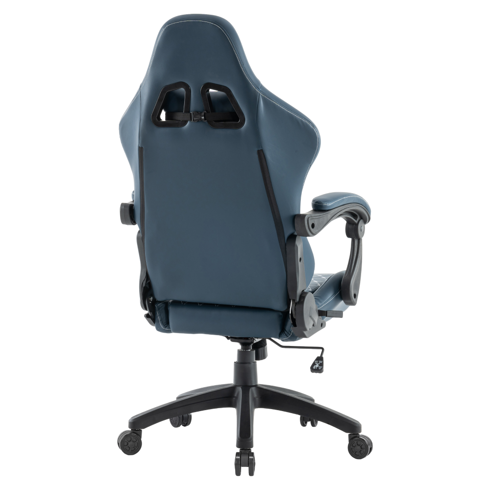 Kancelárske/herné kreslo, modrá, SAMIE