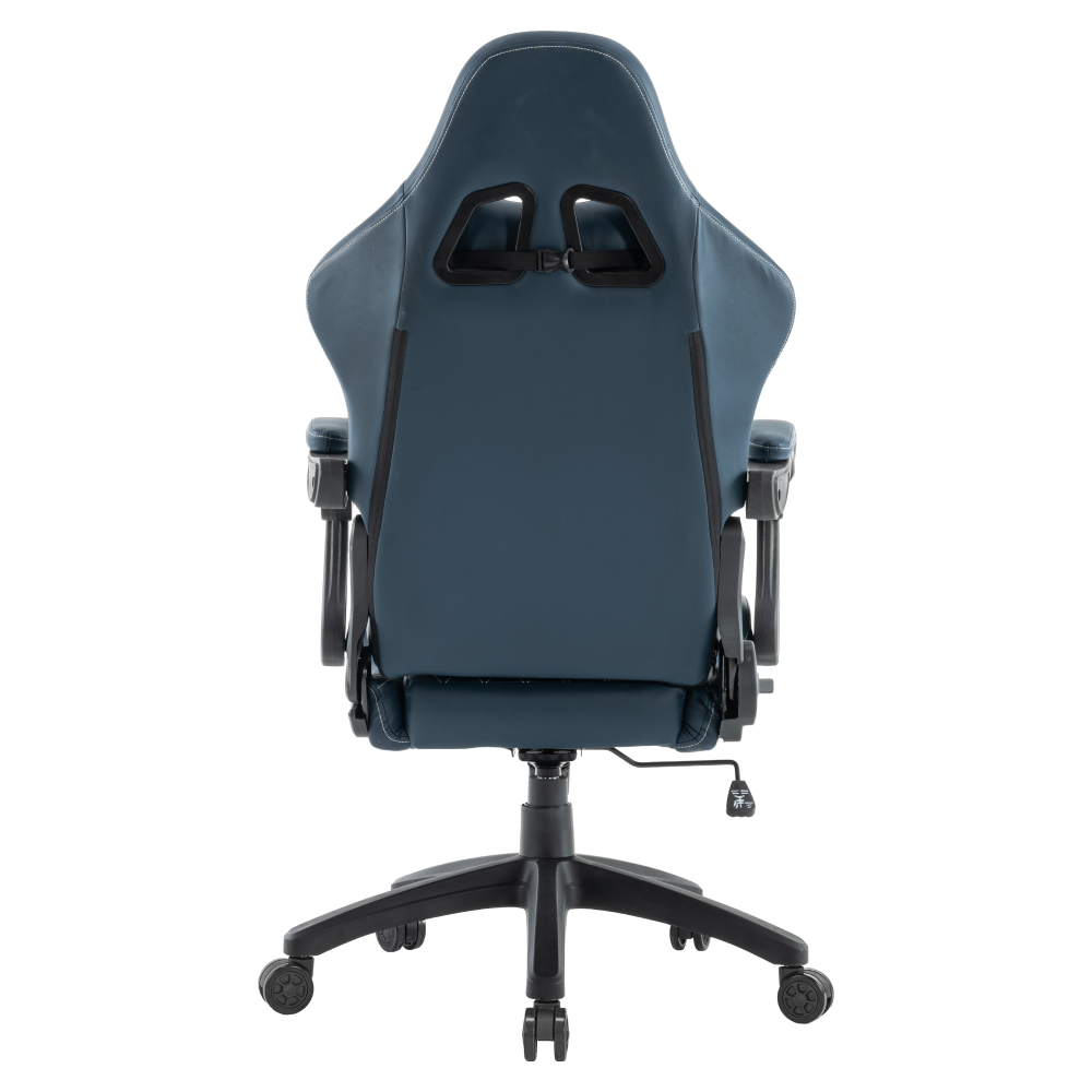 Kancelárske/herné kreslo, modrá, SAMIE