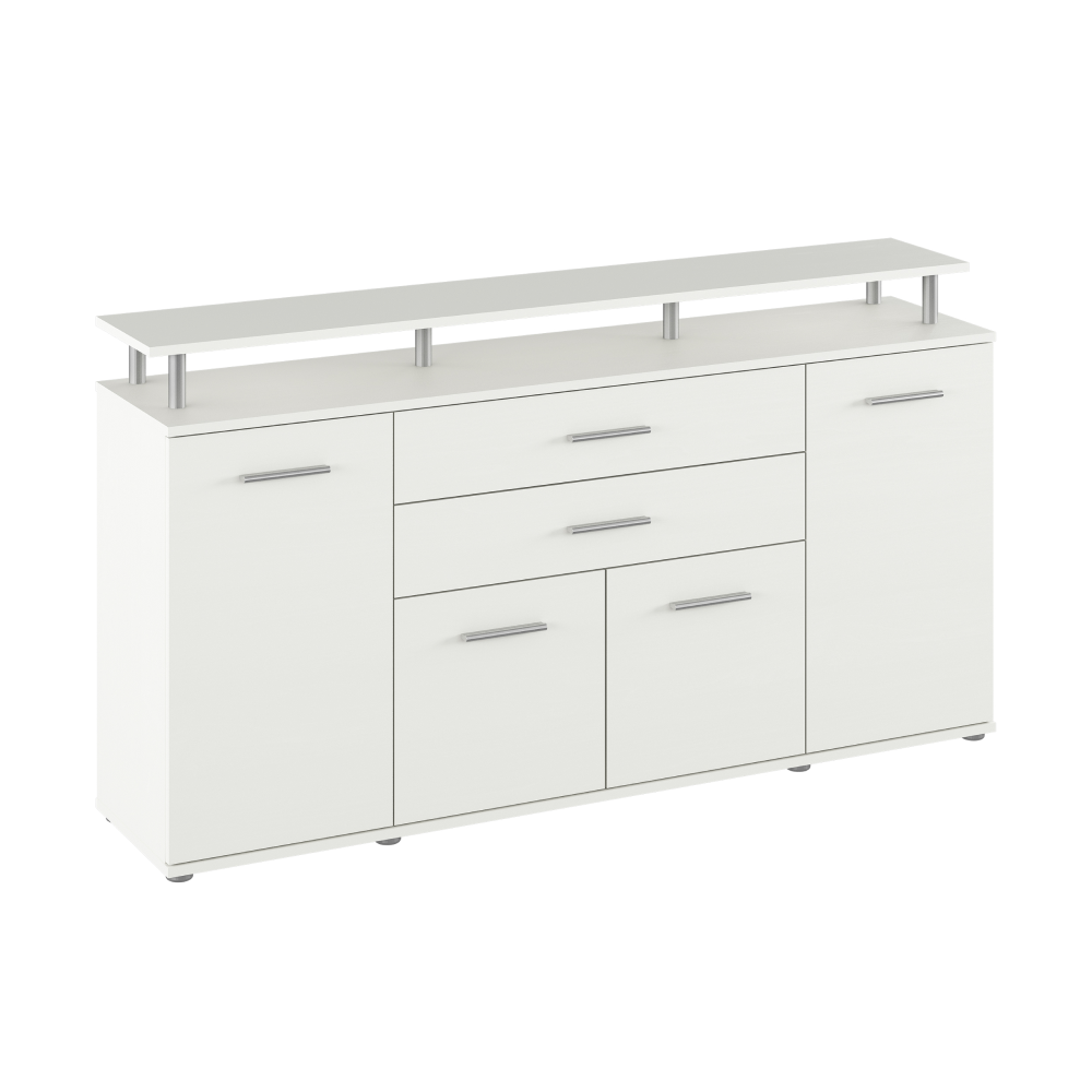 Komoda, bílá, HANOLA