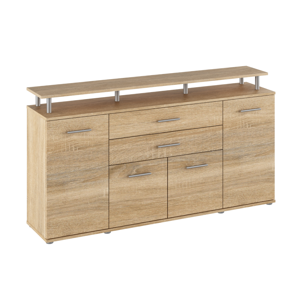 Komoda, dub sonoma, HANOLA