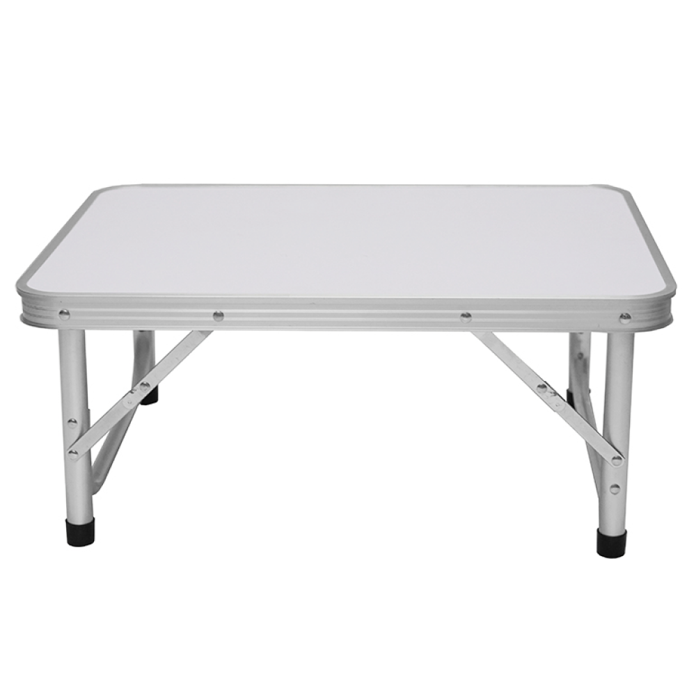 Összecsukható kempingasztal, 60 cm, alumínium/MDF, KEPI TYP 2