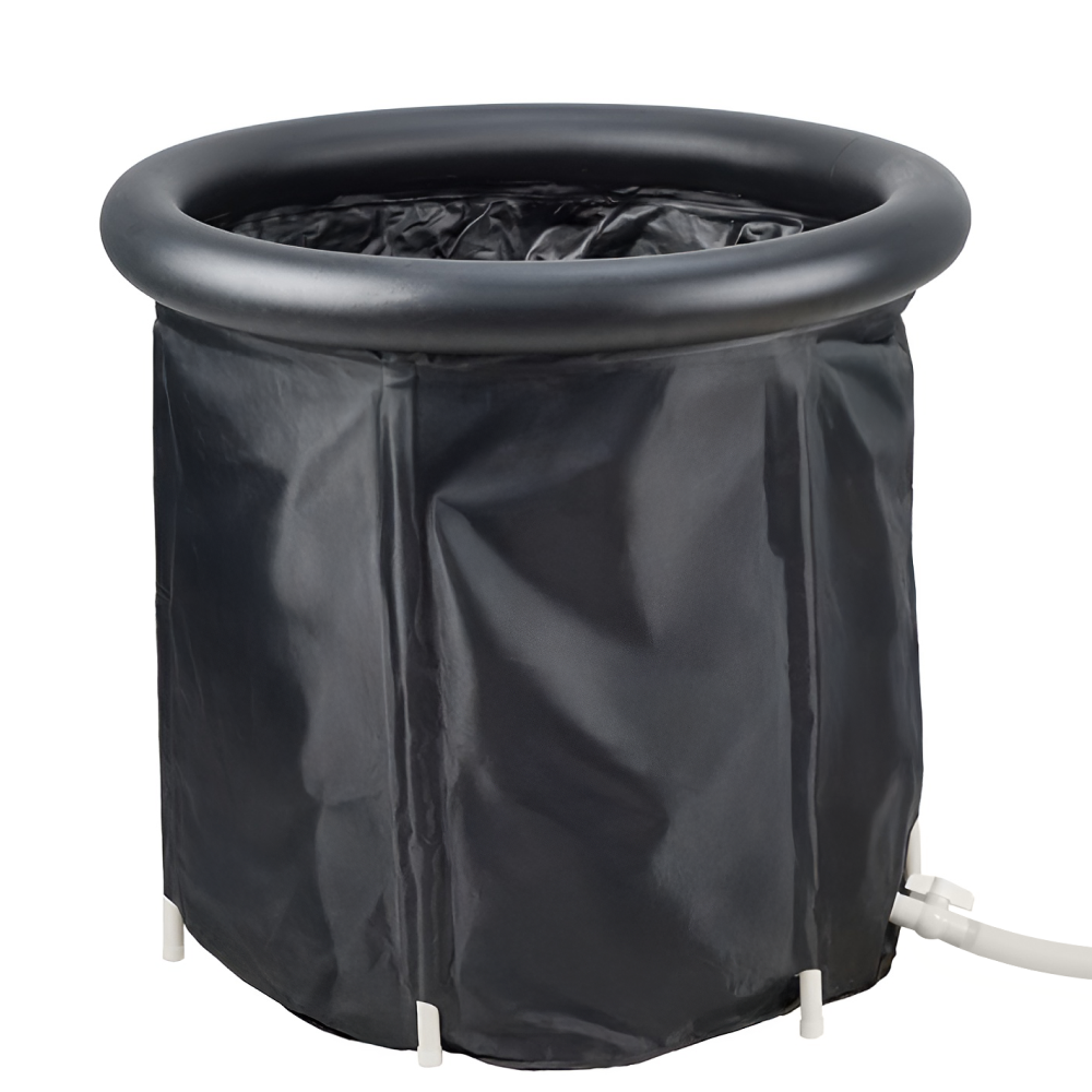 Prenosná ochladzovacia kaďa, čierna, 330 l, OTUZO