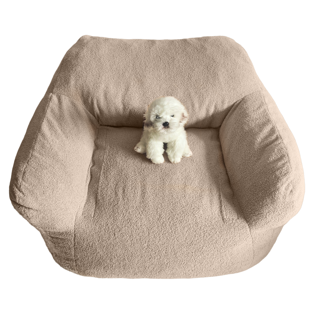 Babzsák, világosbarna, FUFY