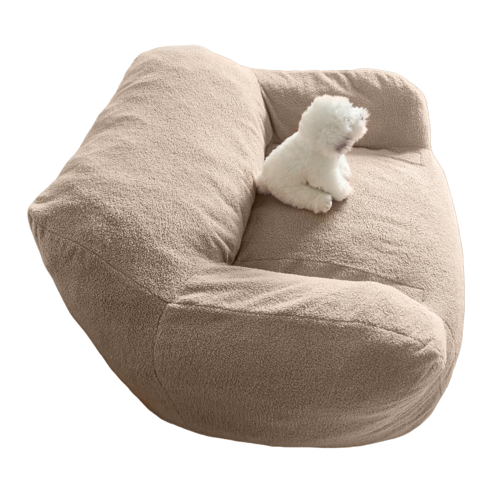 Babzsák, világosbarna, FUFY