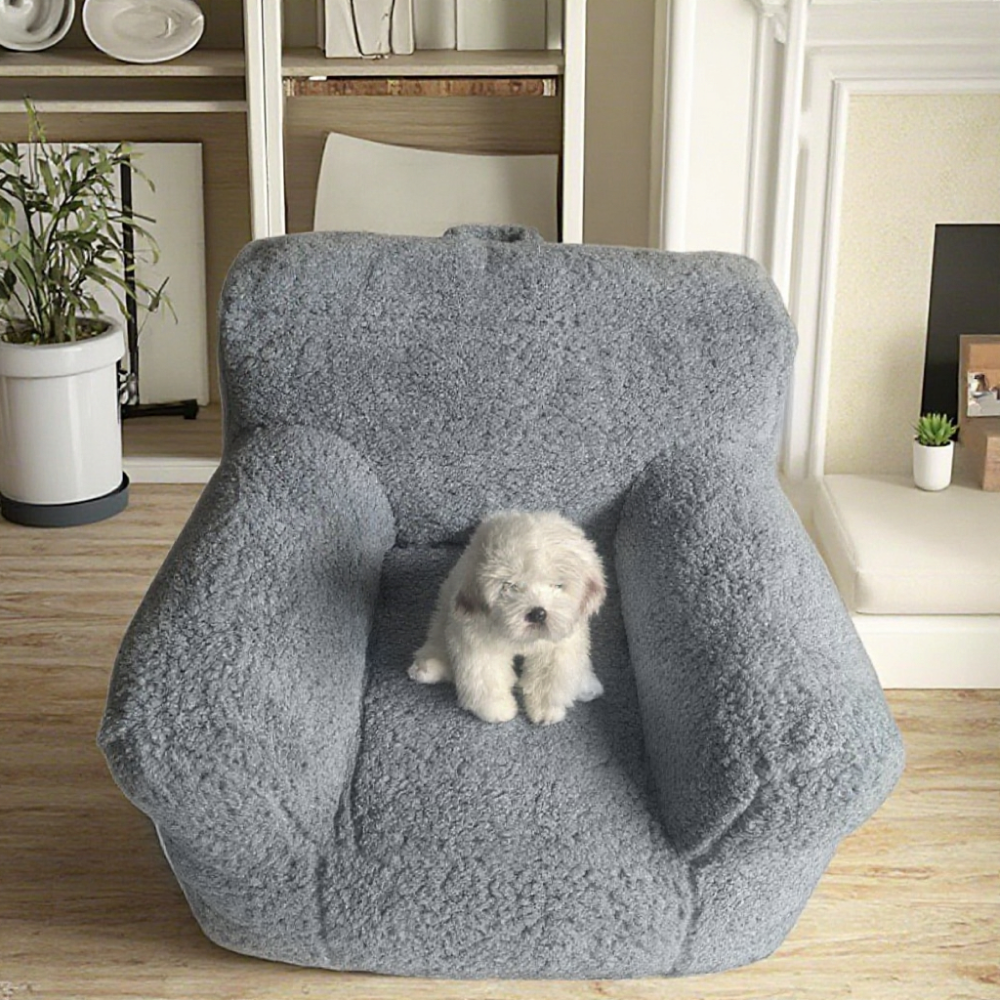 Babzsák, világosszürke, JAMO Babzsák, világosszürke, JAMO