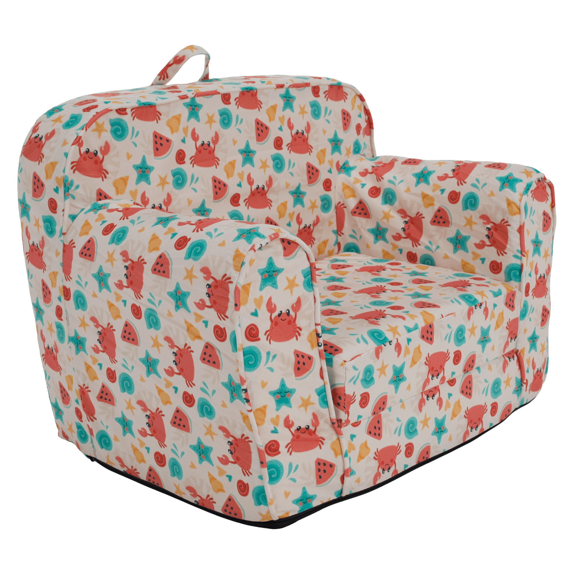 Kinyitható babzsák, színes, KIDY Kinyitható babzsák, színes, KIDY