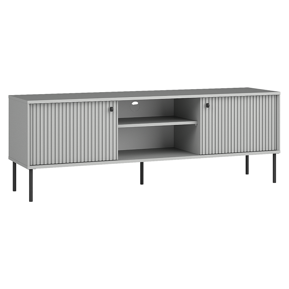TV stolík, 2D, sivá ARIS