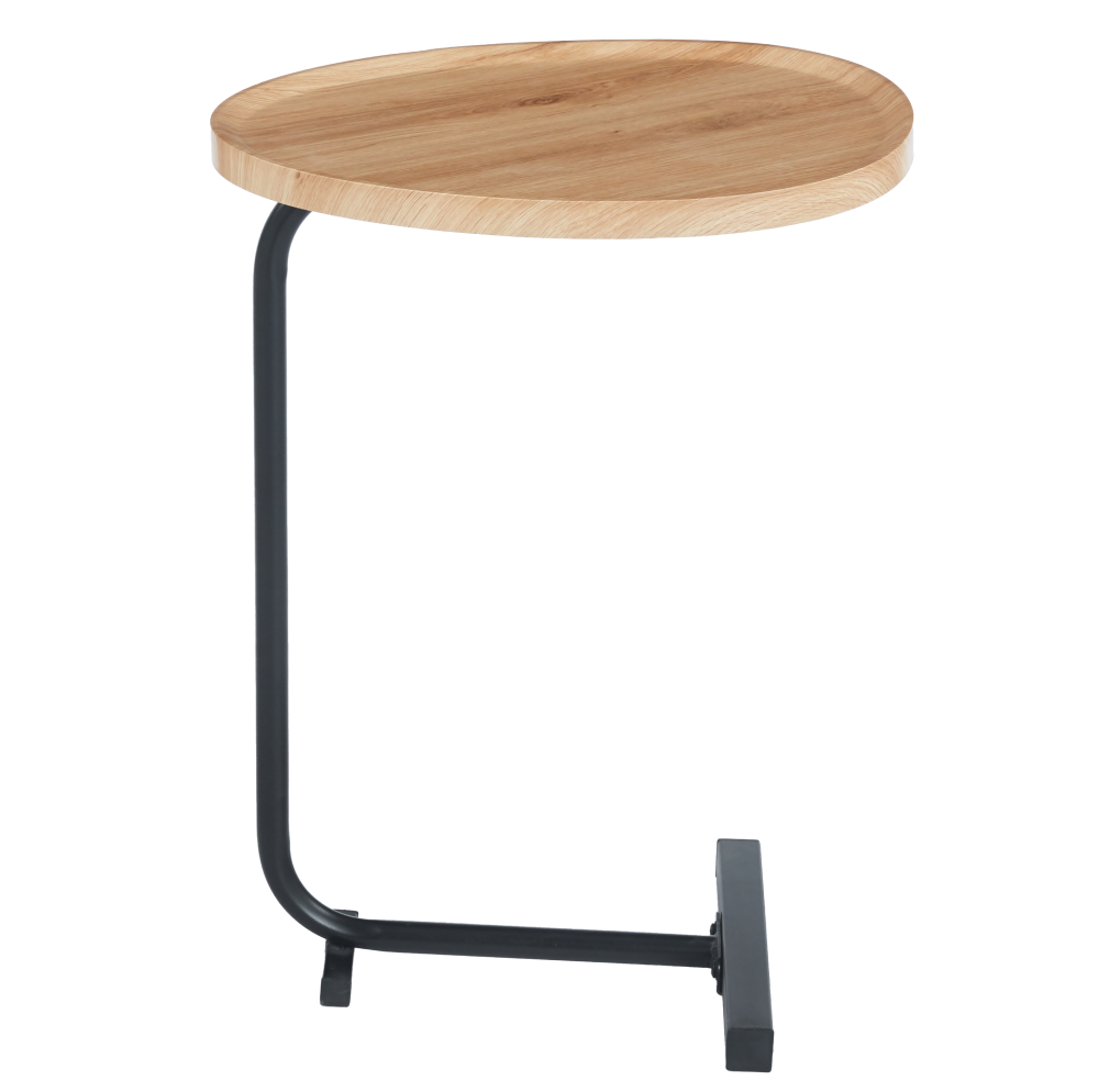 Kisasztal, tölgy/fekete, ABERY Kisasztal, tölgy/fekete, ABERY