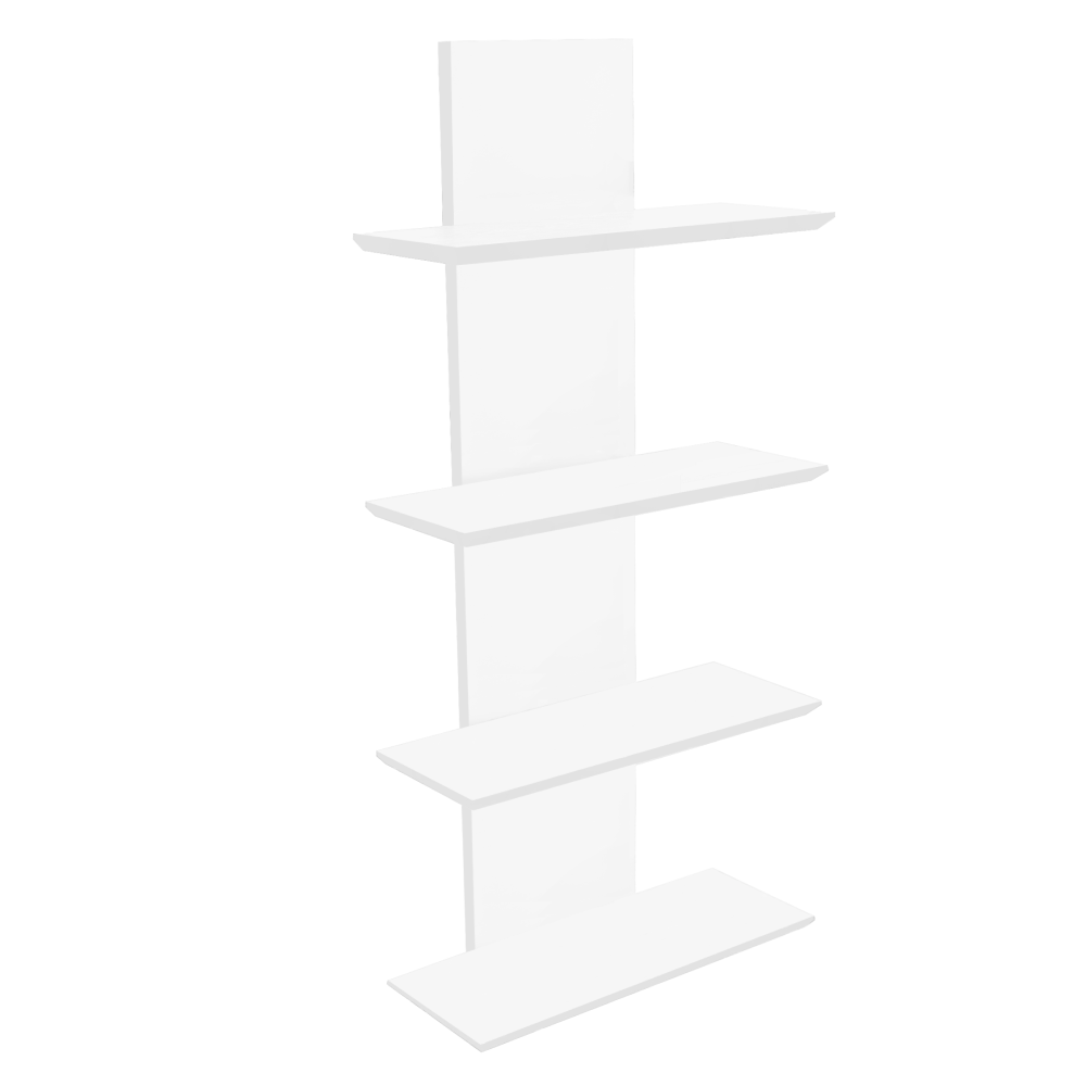 Fali polc, fehér, ROBUS