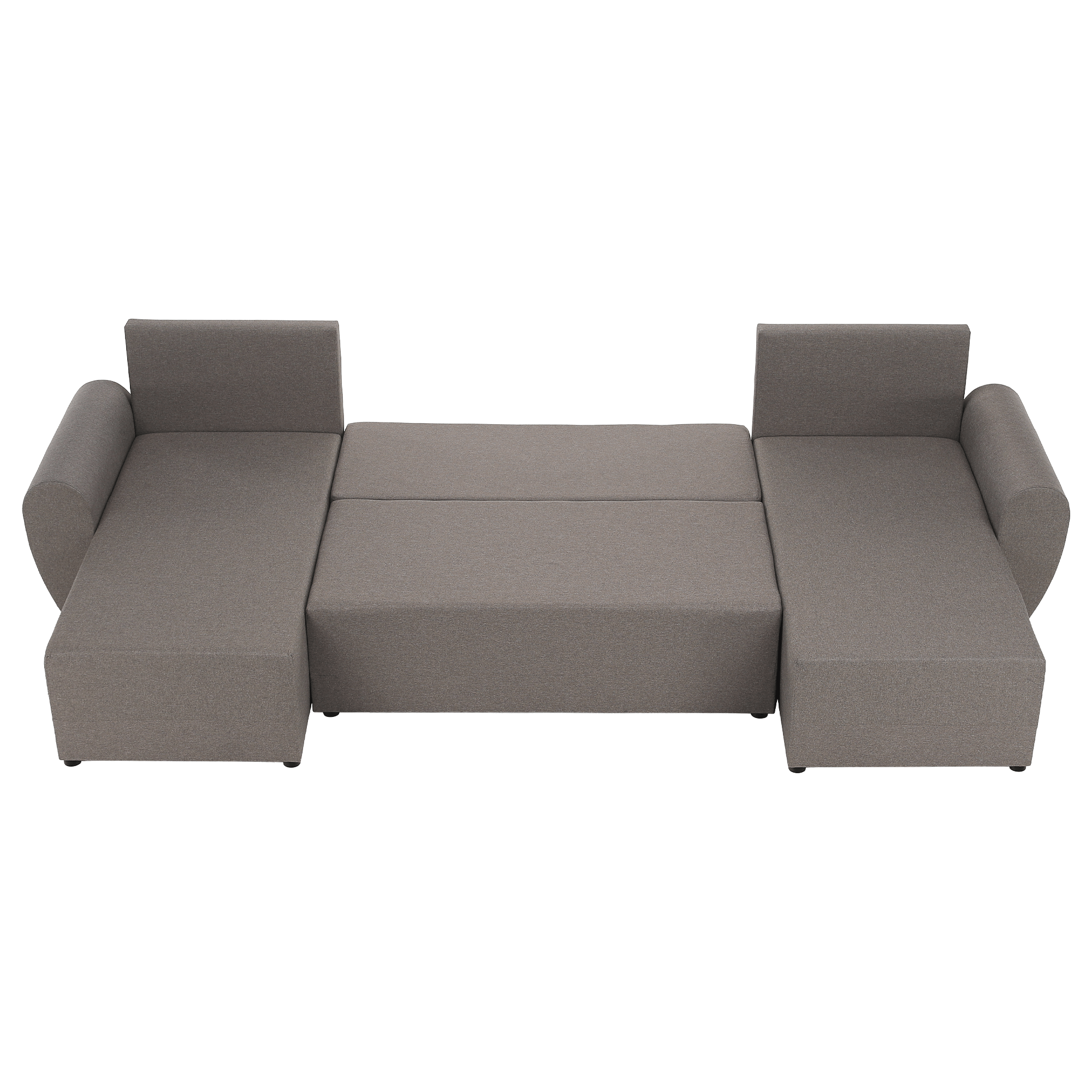 Univerzálna sedacia súprava, sivobéžová Taupe, DAKAR NEW U