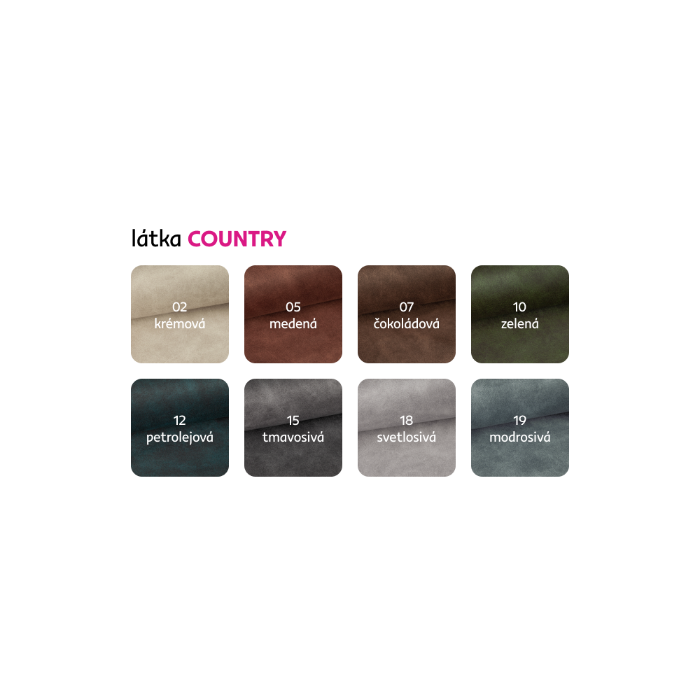 Sedacia súprava, smaragdová, ľavá, MALAGA BIG