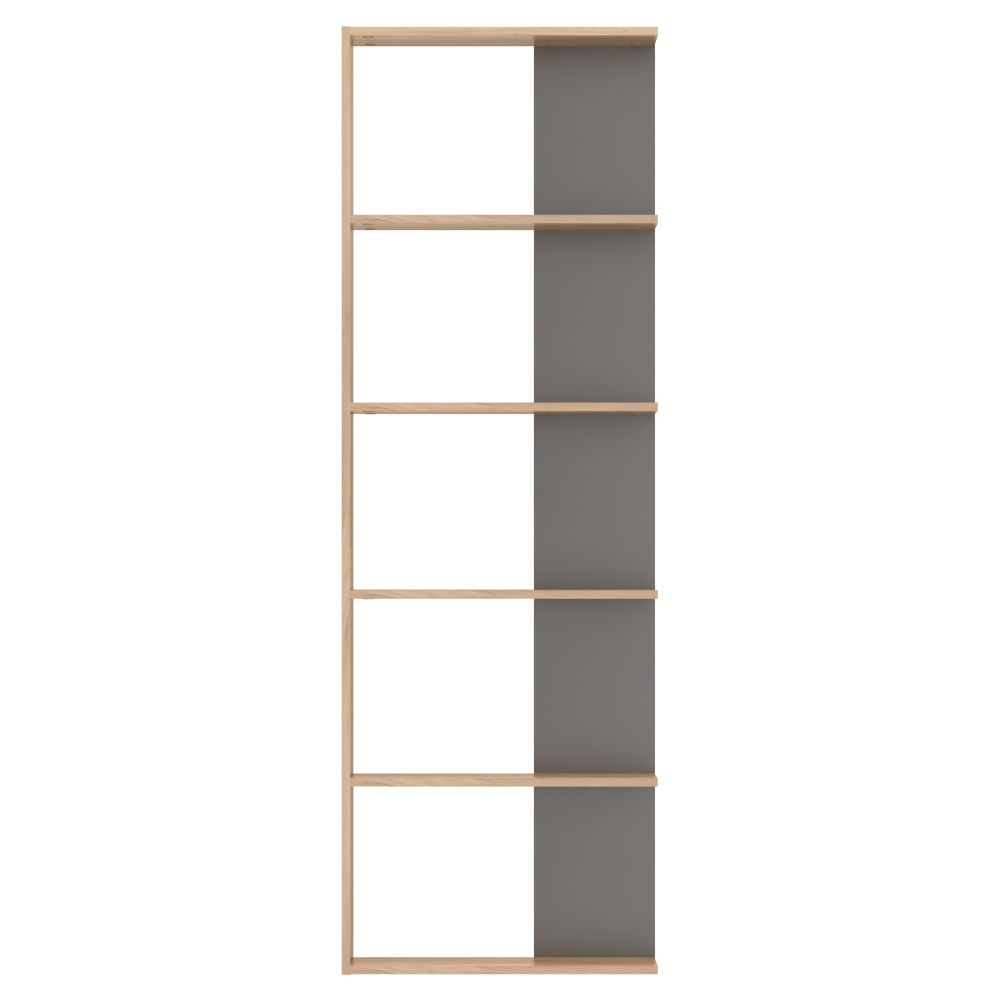 Regál, dub artisan/grafit, AGATIO