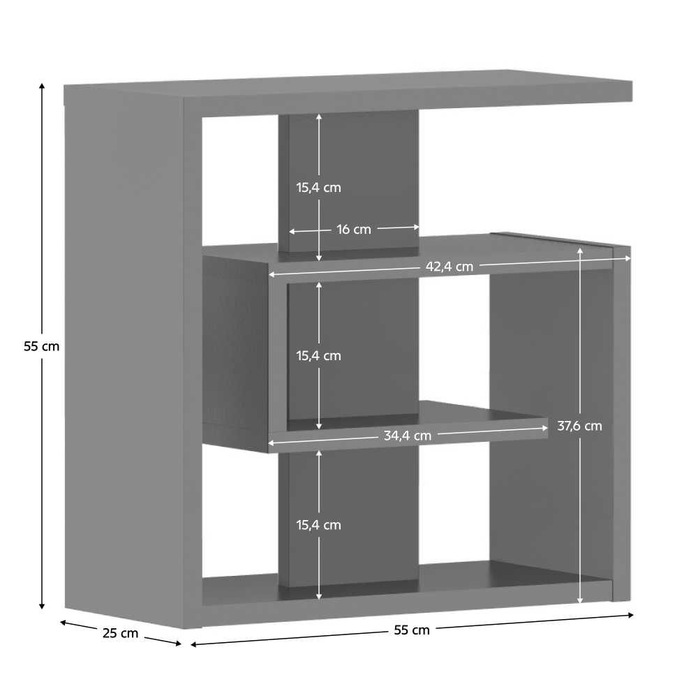 Kisasztal, grafit, VANDIA Kisasztal, grafit, VANDIA