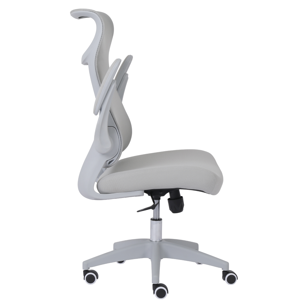 Kancelárske kreslo, sivá, SETON