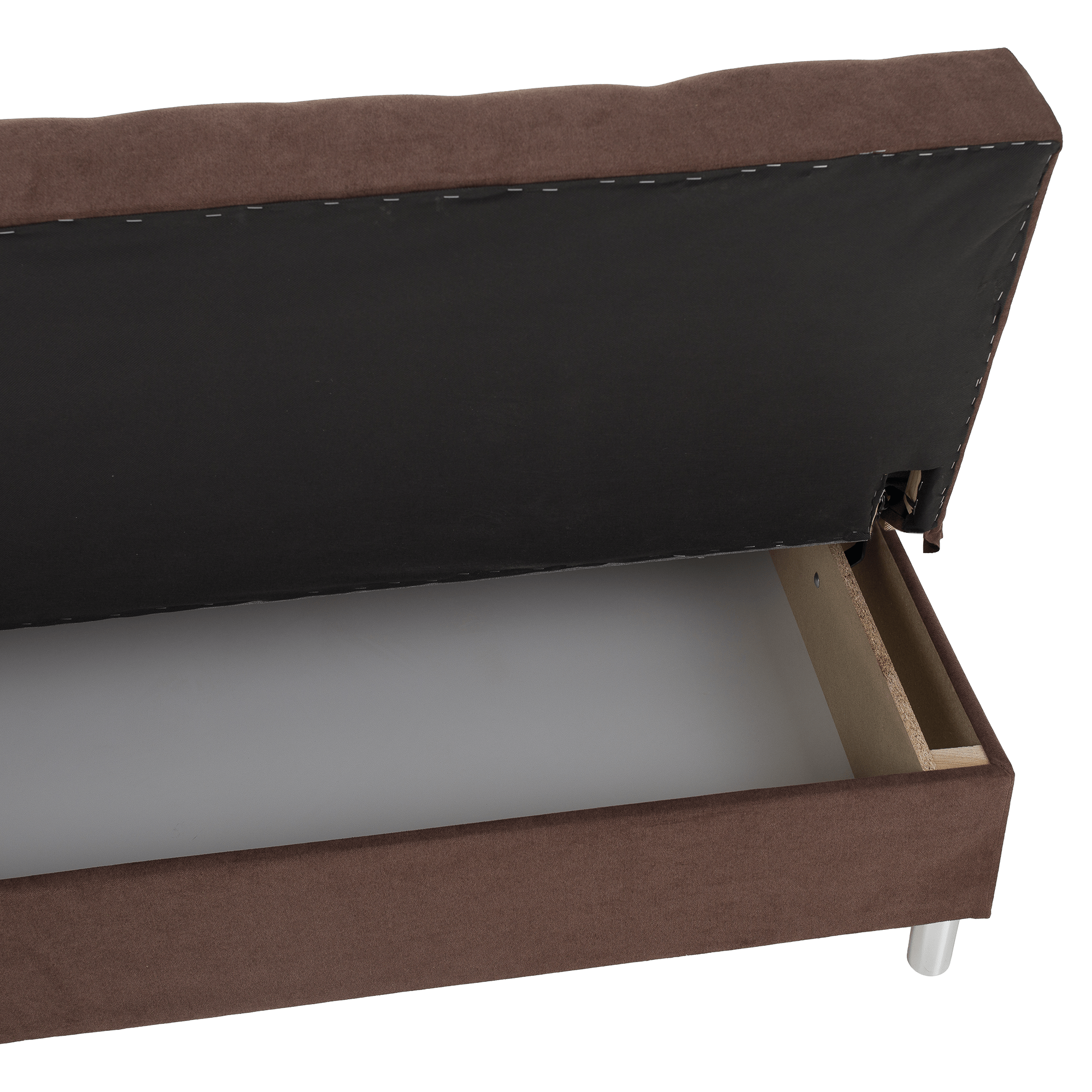 Kihúzható kanapé, barna, ALADA Kihúzható kanapé, barna, ALADA