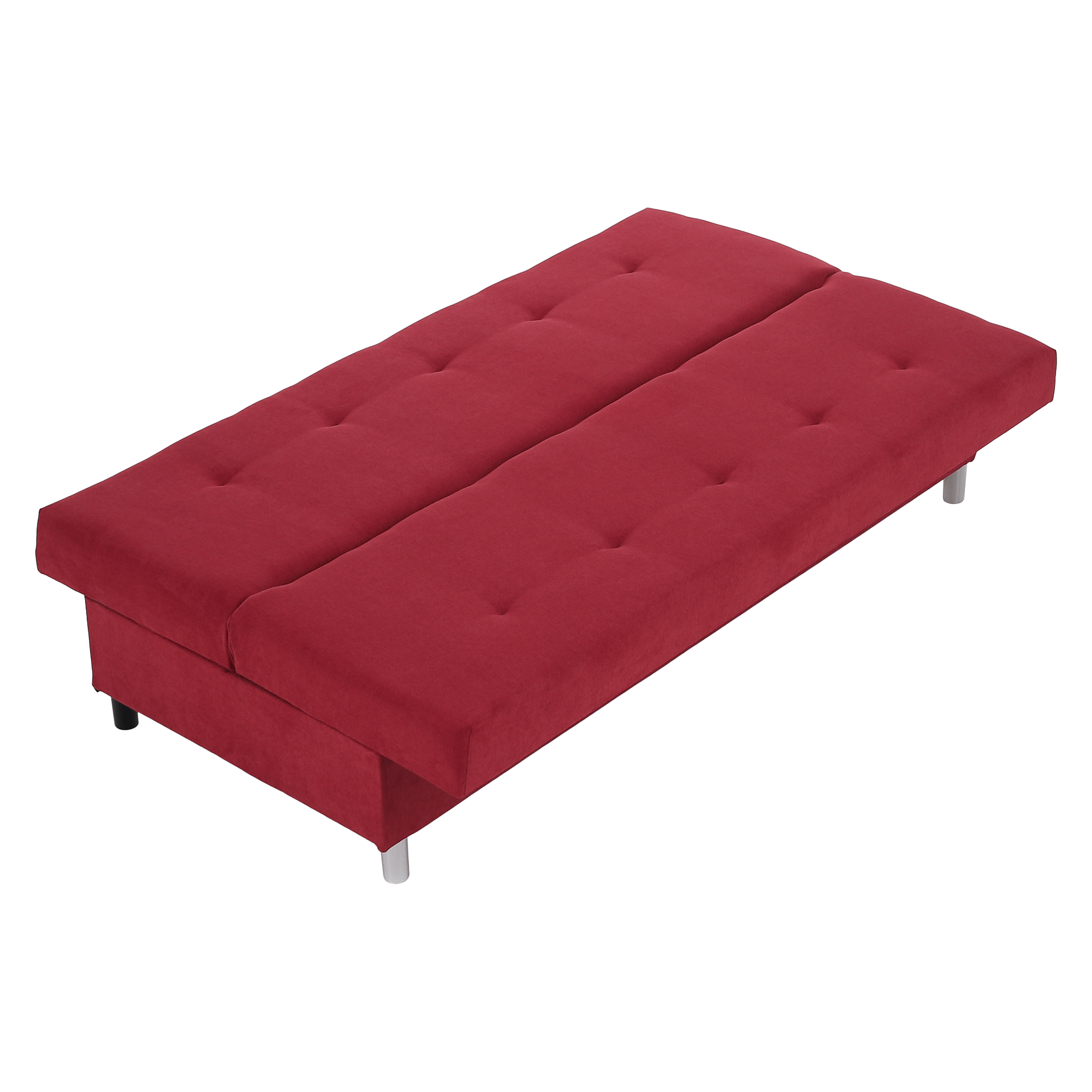 Kihúzható kanapé, piros, ALADA Kihúzható kanapé, piros, ALADA