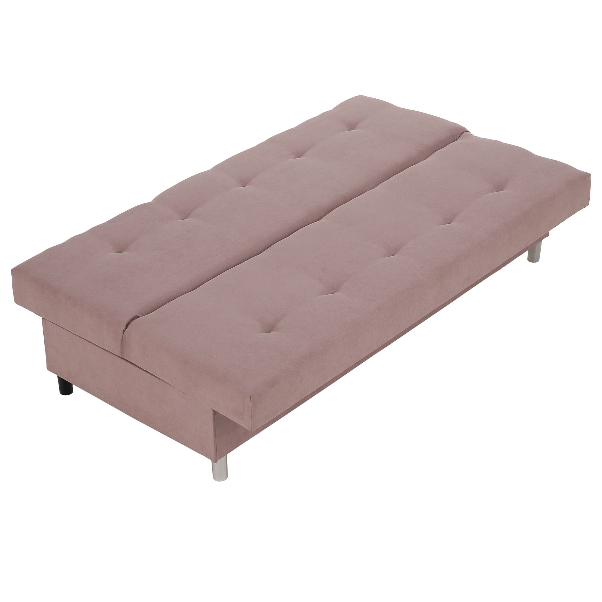 Kihúzható kanapé, rózsaszín, ALADA Kihúzható kanapé, rózsaszín, ALADA