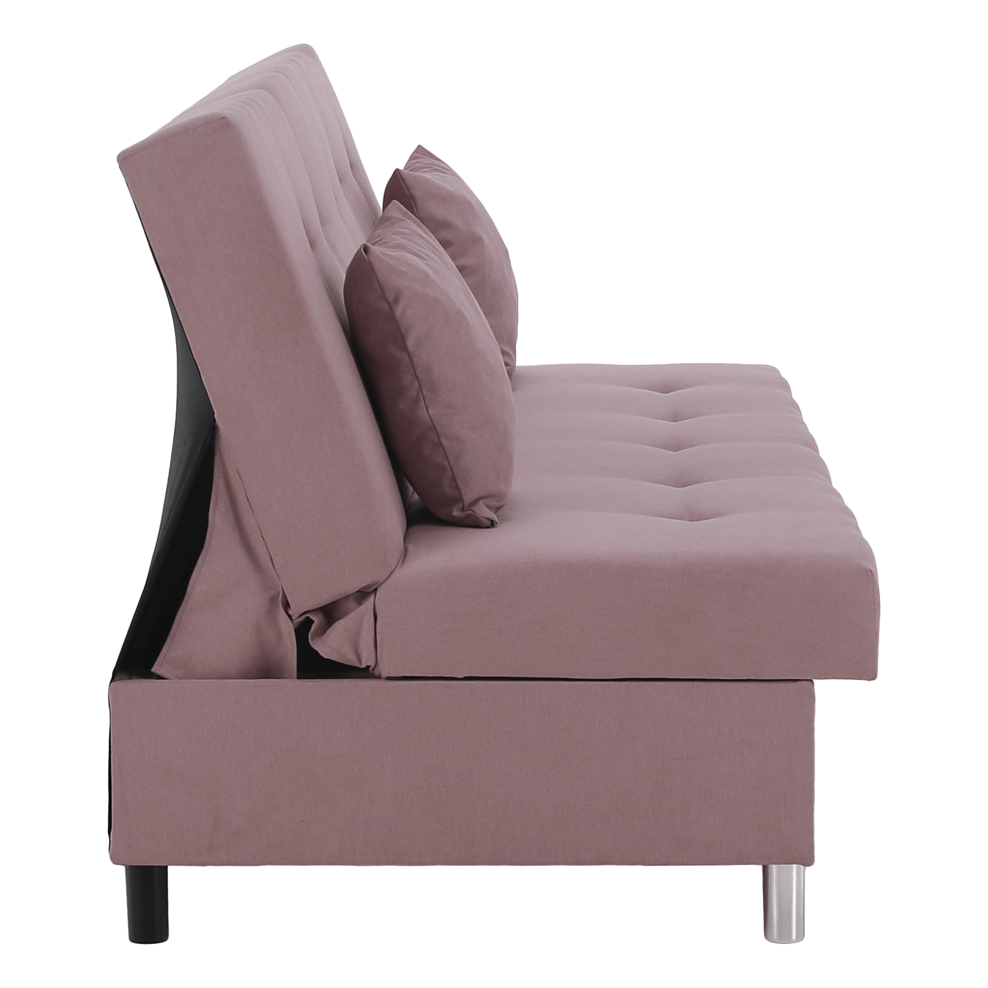 Kihúzható kanapé, rózsaszín, ALADA Kihúzható kanapé, rózsaszín, ALADA