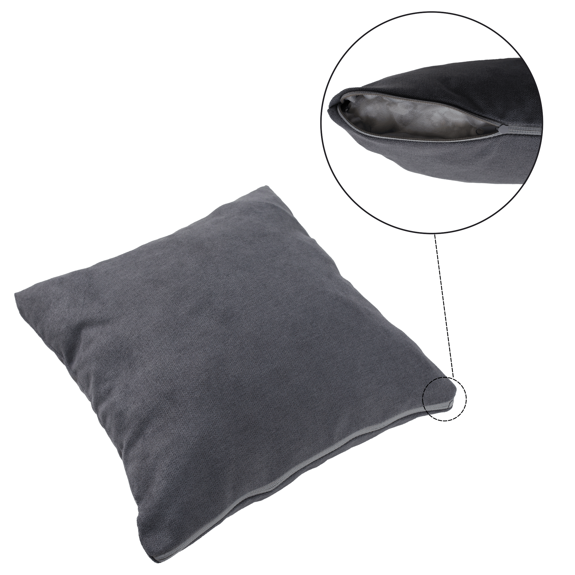 Kihúzható kanapé, szürke, ALADA Kihúzható kanapé, szürke, ALADA