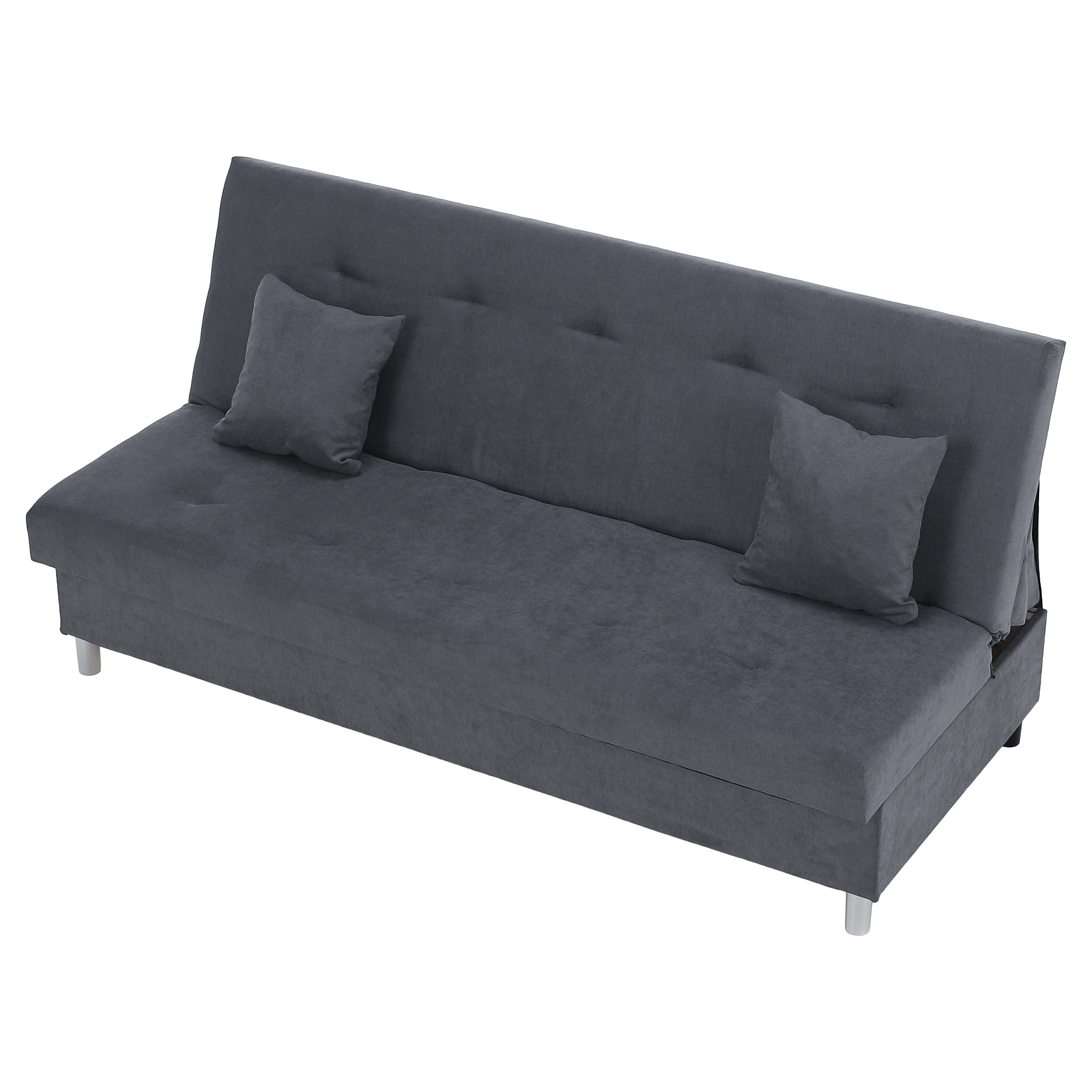 Kihúzható kanapé, szürke, ALADA Kihúzható kanapé, szürke, ALADA