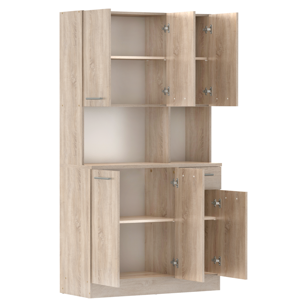 Hatajtós szekrény, sonoma tölgy, PELION NEW