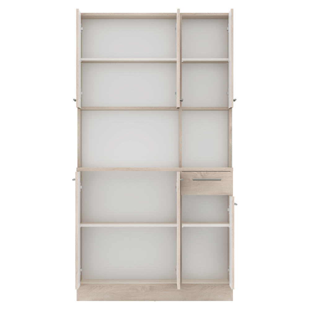 Hatajtós szekrény, sonoma tölgy, PELION NEW