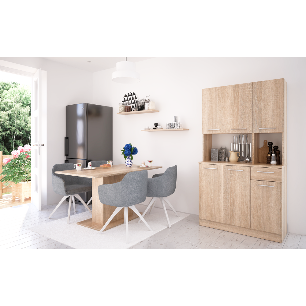 Hatajtós szekrény, sonoma tölgy, PELION NEW