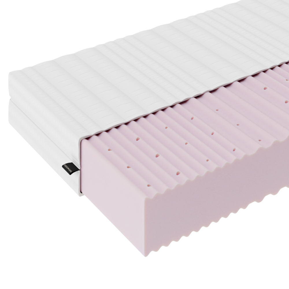 Matrace, pěnový, 10 cm, 160x200, MAIR