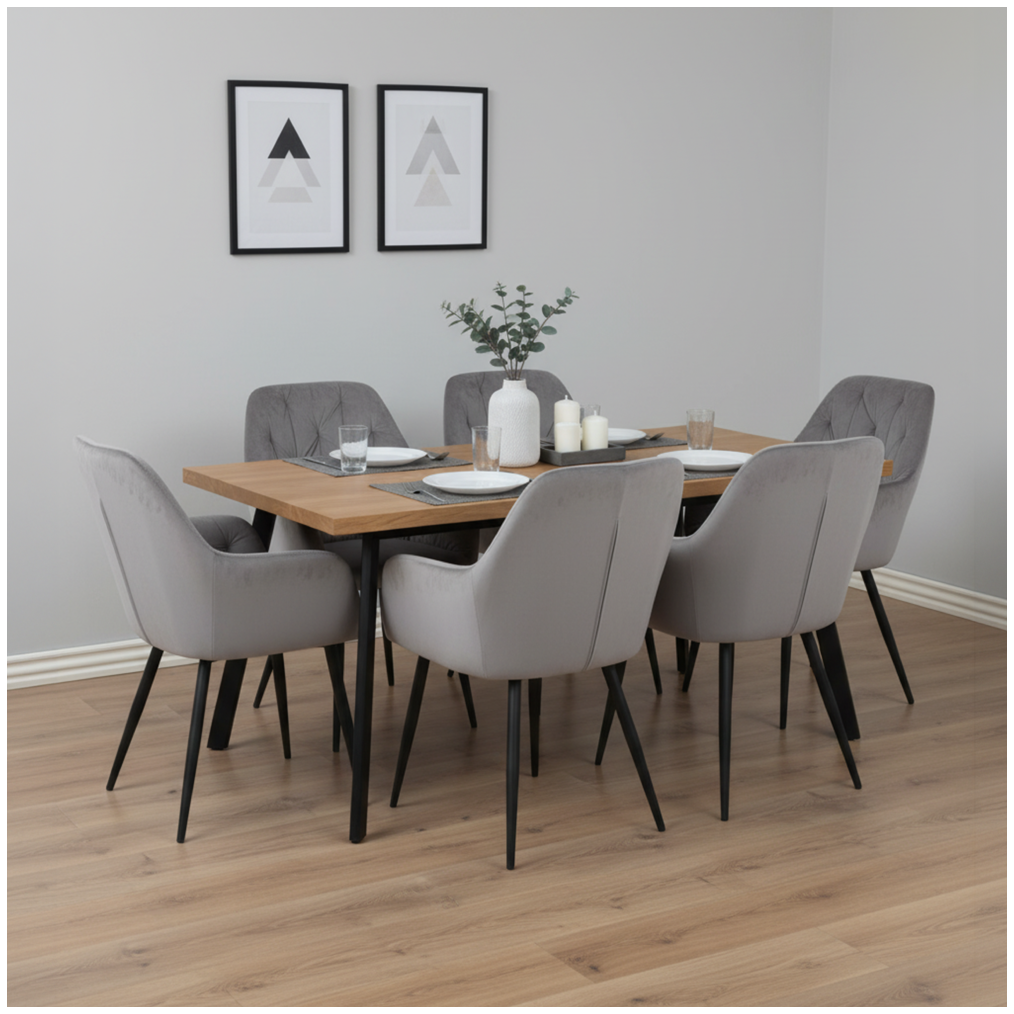 Dizajnové kreslo, sivá Velvet látka, VERIO NEW