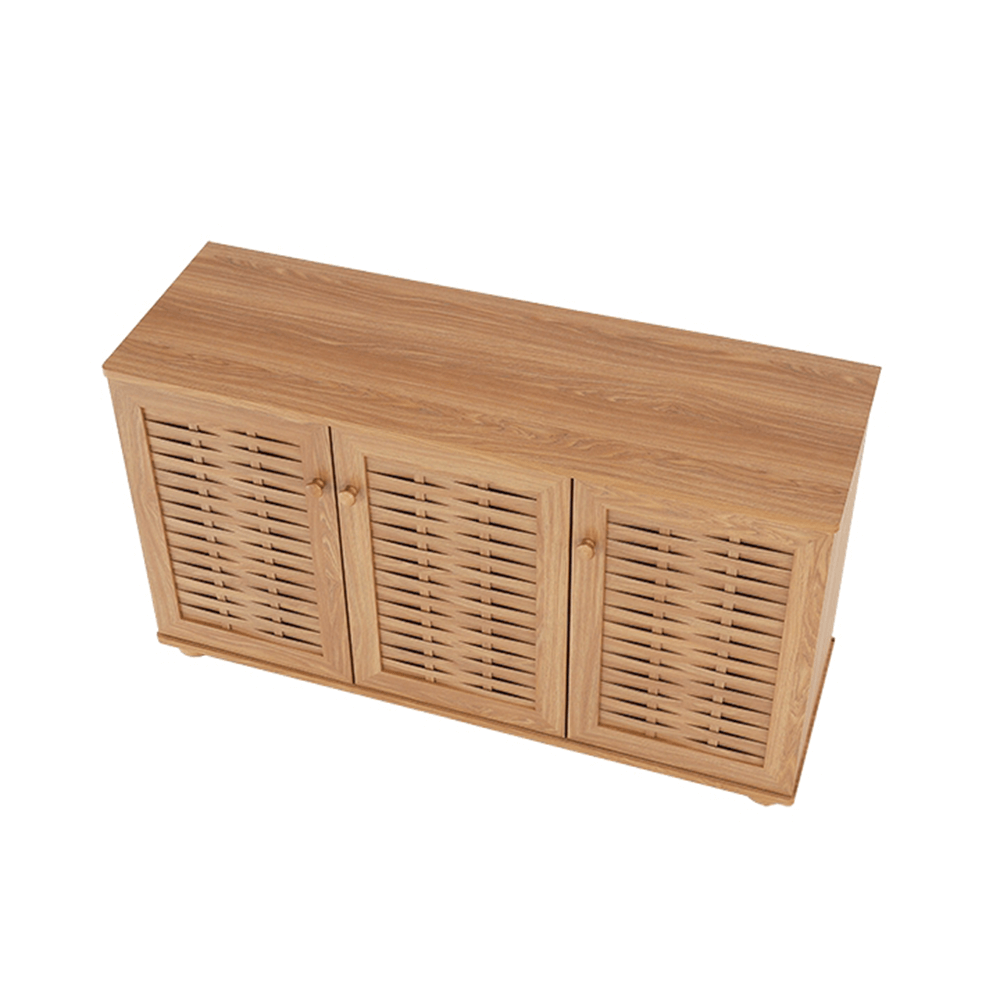 Cipősszekrény, MDF laminált, natúr, FP 02 Cipősszekrény, MDF laminált, natúr, FP 02