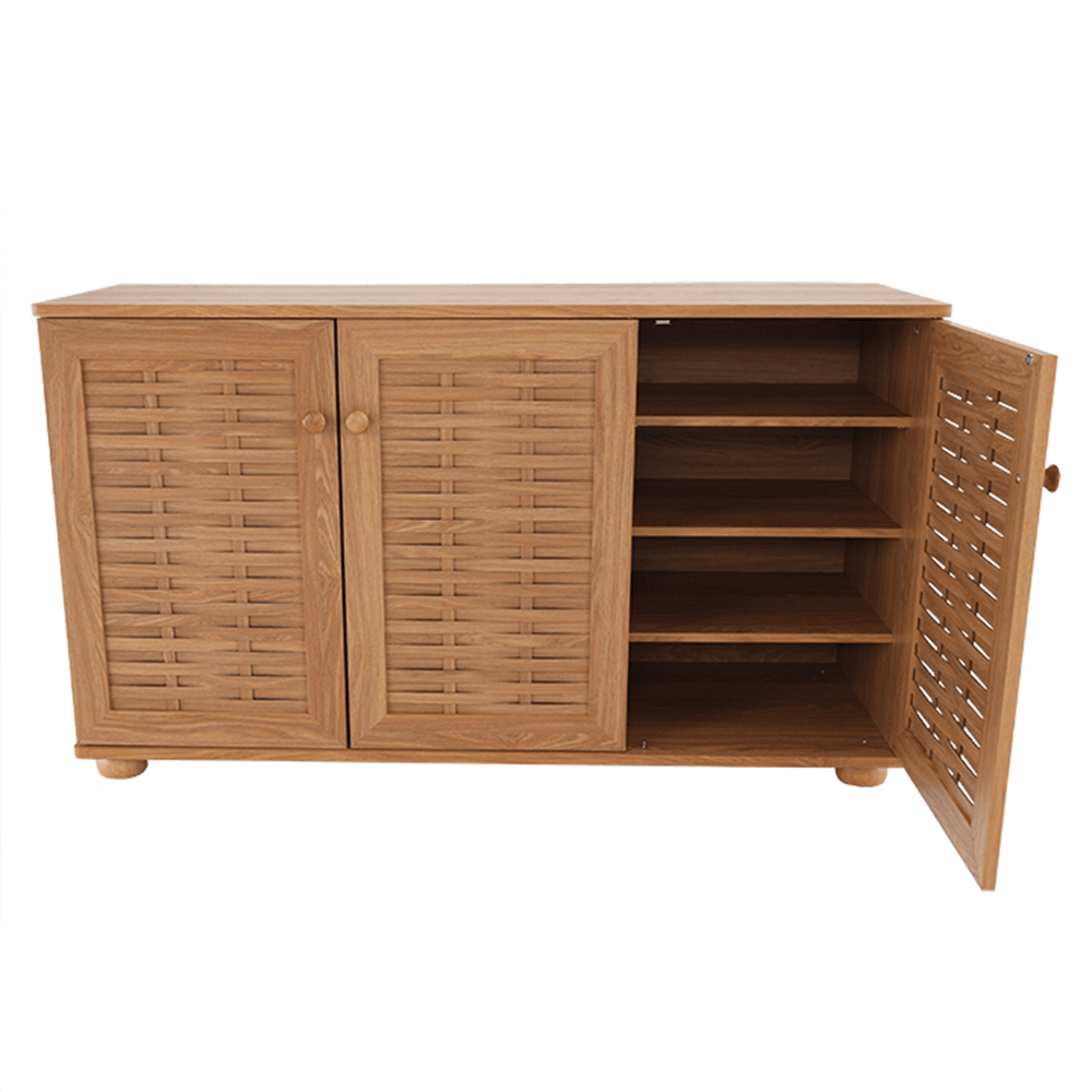 Cipősszekrény, MDF laminált, natúr, FP 02 Cipősszekrény, MDF laminált, natúr, FP 02