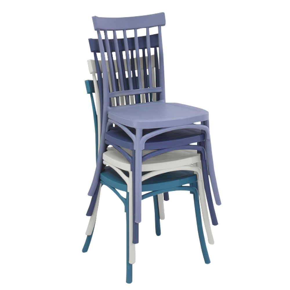 Rakásolható szék, szürkésbarna Taupe kasmír, SAZEN