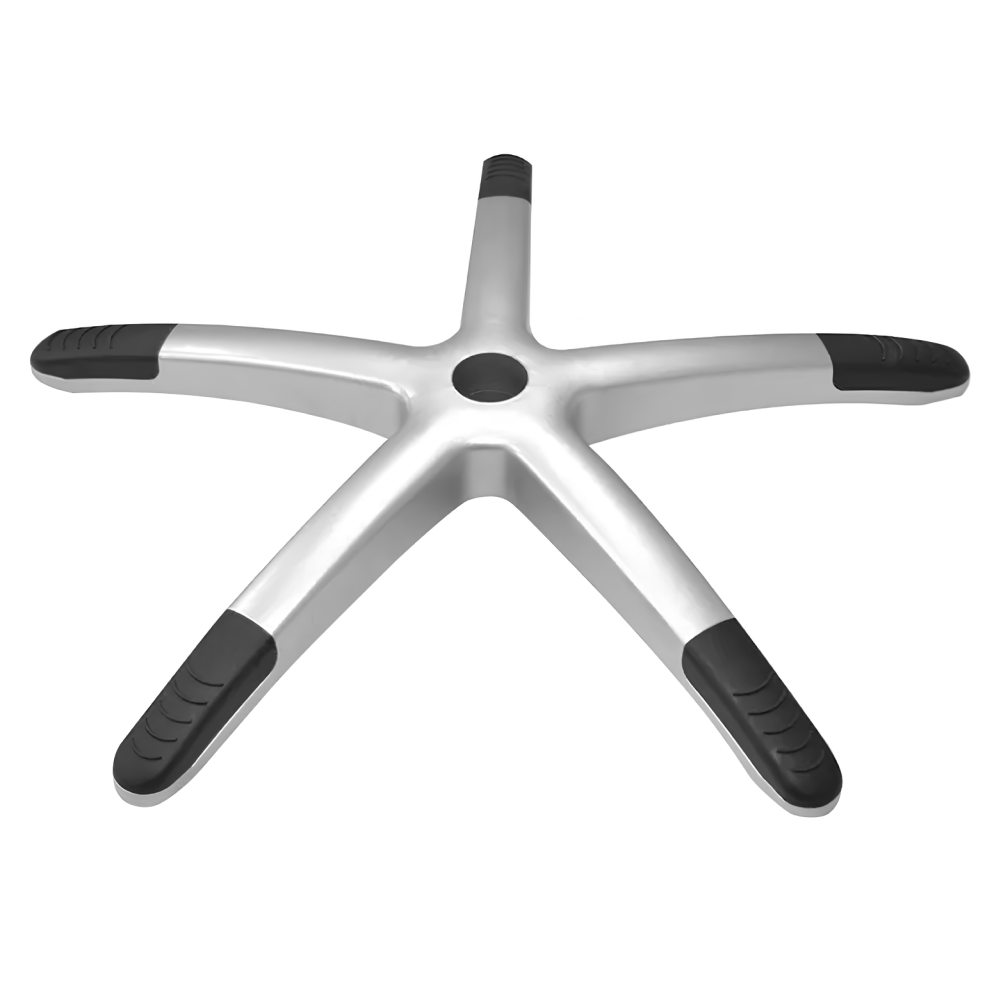 Podstava, strieborná/čierna, polomer 32 cm, PODSTAVA TYP 1